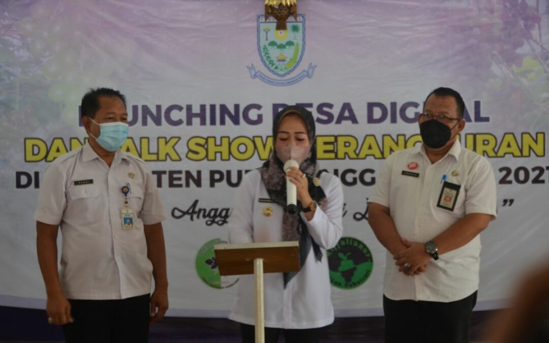 Wujudkan Pelayanan Mudah Cepat dan Murah, Bupati Launching Desa Digital