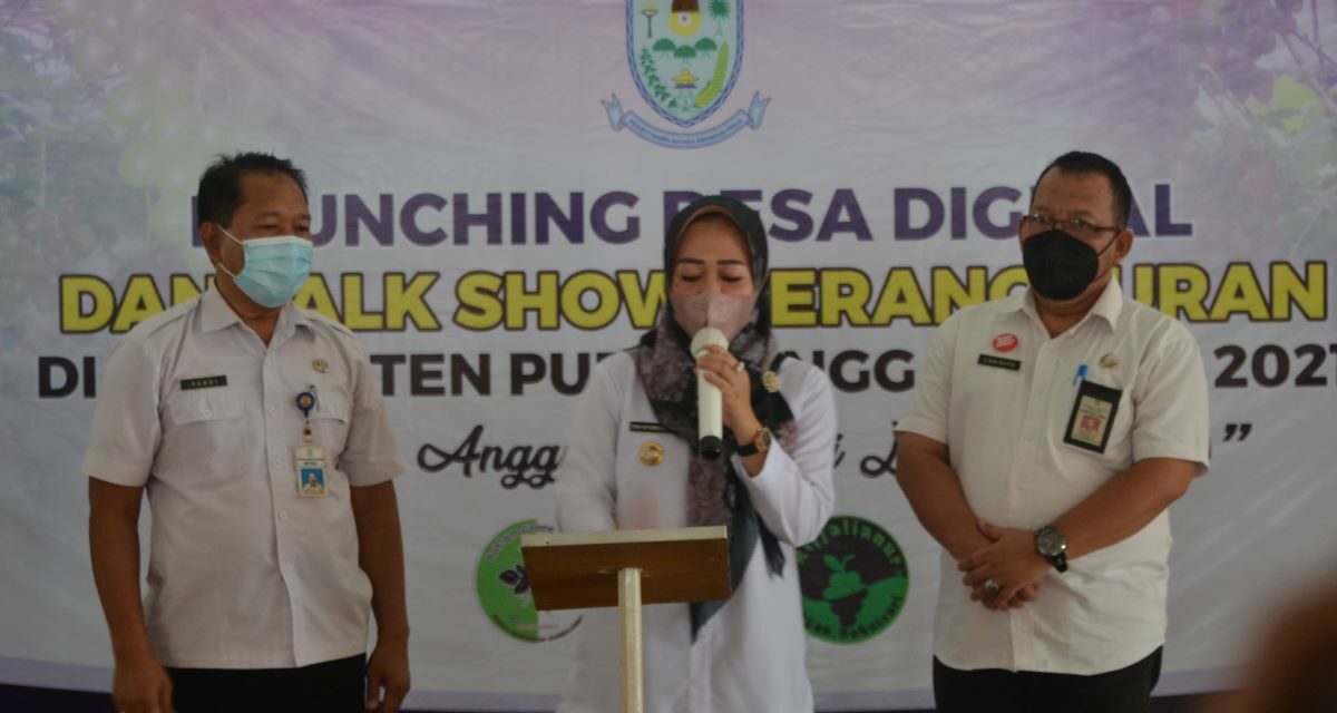 Wujudkan Pelayanan Mudah Cepat dan Murah, Bupati Launching Desa Digital