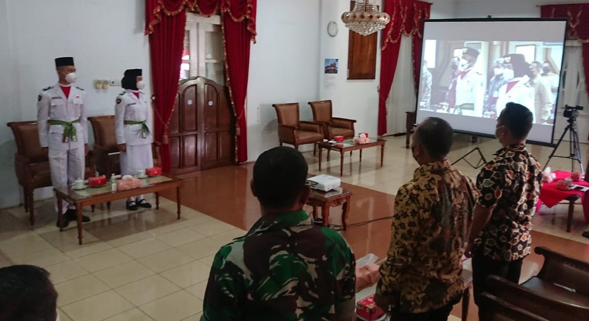 30 Purna Paskibraka Purbalingga Dilantik Menjadi Duta Pancasila