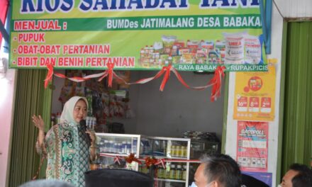 Kios Tani BUMDes Babakan Diresmikan,Bupati : Semoga Beri Manfaat Para Tani dan Pendapatan Asli Desa