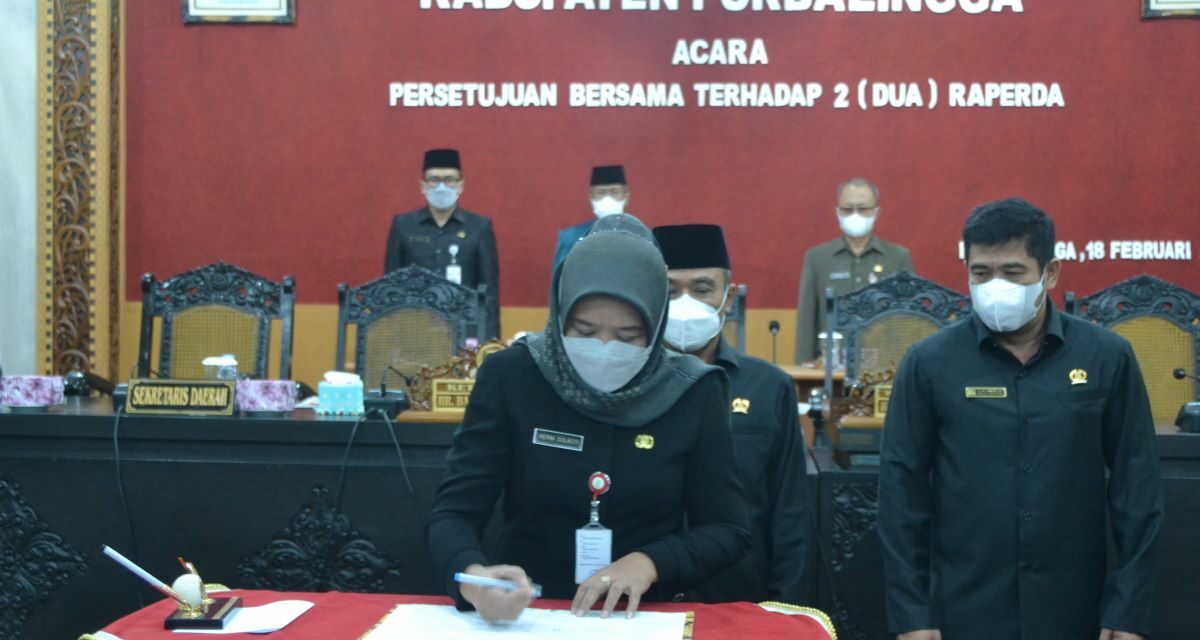 Eksekutif – Legislatif Setujui 2 Raperda Tentang Retribusi Menjadi Perda