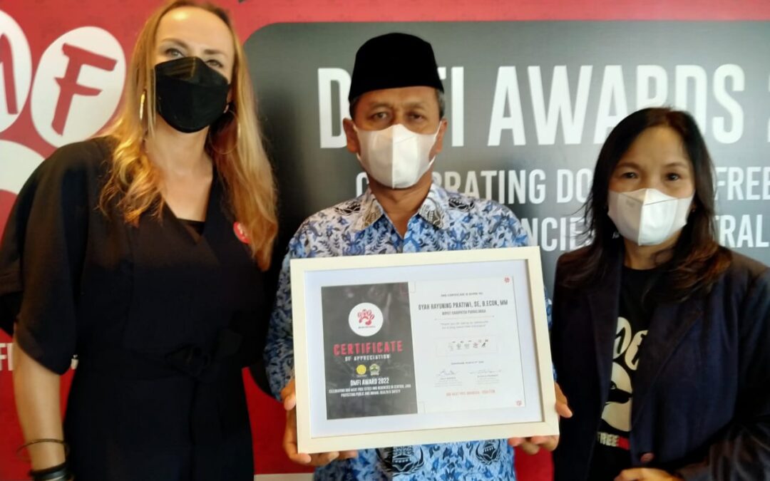 Bebas dari Peredaran dan Perdagangan Daging Anjing, Purbalingga Raih DMFI Award