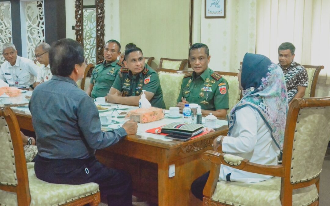 Bupati Tiwi Bahas Rencana Revitalisasi MTL Soedirman Bersama Danrem dan Dandim