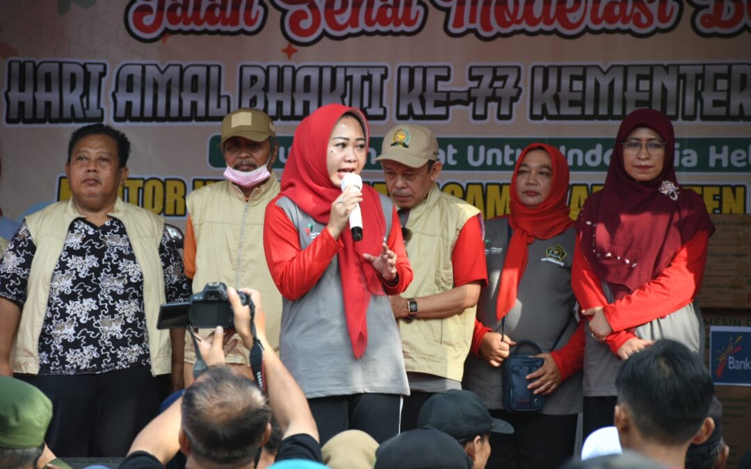 Bupati Tiwi Apresiasi Jalan Sehat untuk Kerukunan Umat