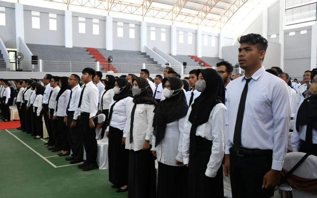 717 PPS Dilantik, Bupati Tiwi Berikan 5 Pesan
