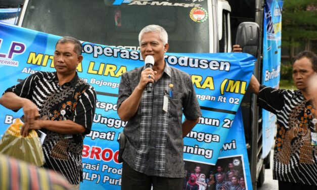 Purbalingga Ekspor Sapu Ke Pakistan, Bupati : Ini Wujud Hilirisasi Industri
