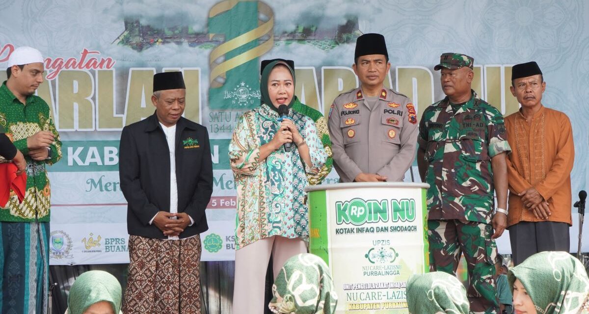 Peringati Satu Abad NU, Bupati Tiwi Canangkan Program Koin NU