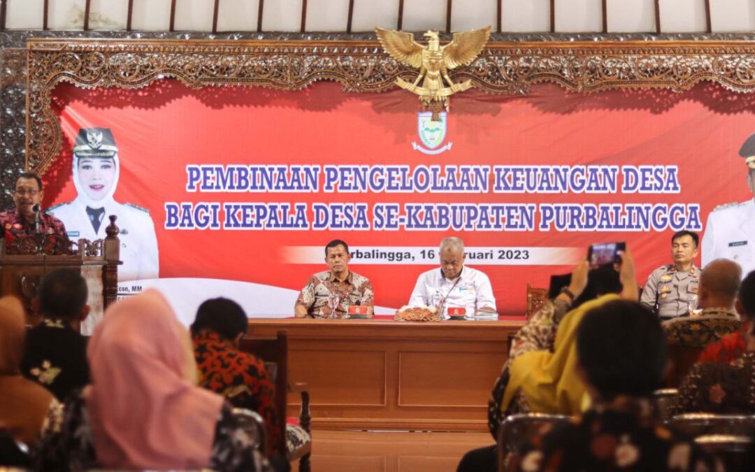 Kepala Desa di Purbalingga Dibekali Pedoman Pengelolaan Keuangan Desa