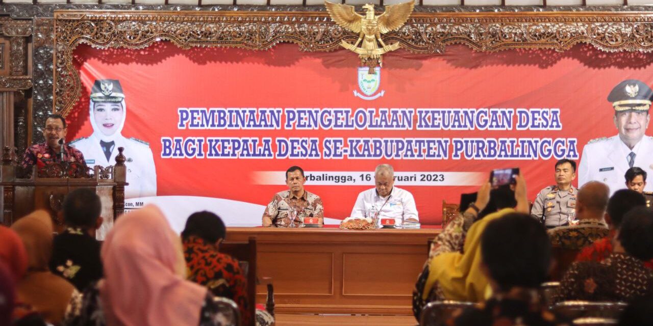 Kepala Desa di Purbalingga Dibekali Pedoman Pengelolaan Keuangan Desa