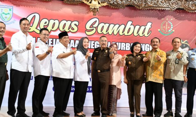 Sambut Kajari Baru, Bupati Tiwi Ajak Tingkatkan Sinergitas di Tahun Politik