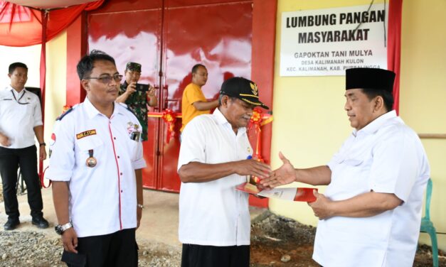 Wabup Sudono Resmikan Lumbung Pangan Masyarakat Senilai Rp 1 Miliar