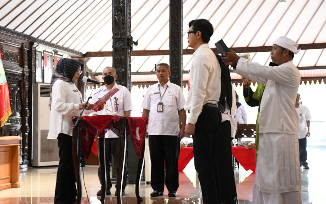 286 Pejabat Dilantik, Sekda : Kuatkan Budaya Kerja ‘Bangga Melayani Bangsa’