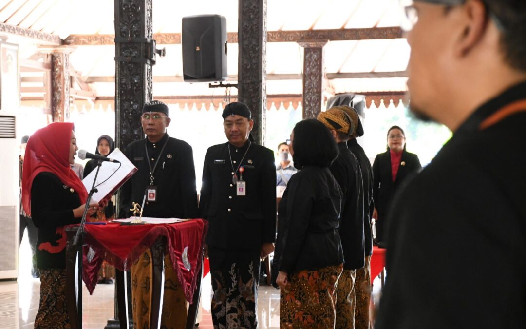 78 Pejabat Struktural Dilantik, Bupati Pesan Jaga Citra Positif ASN