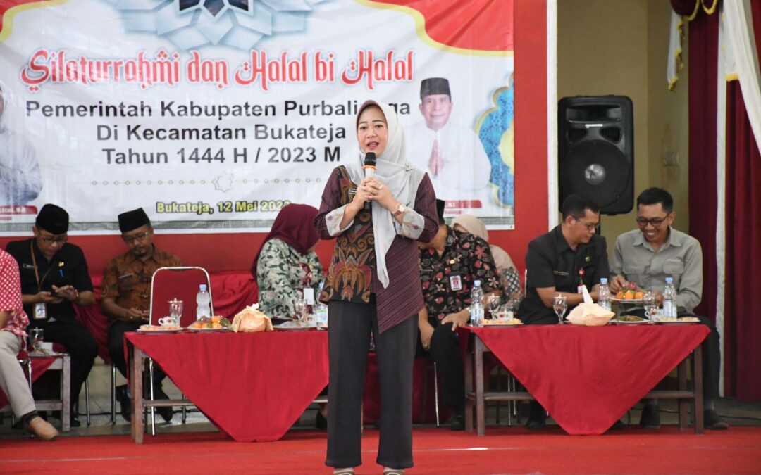 Halal Bihalal Bukateja, Bupati Tiwi Minta Umaro dan Ulama Jaga Kondusifitas di Tahun Politik 