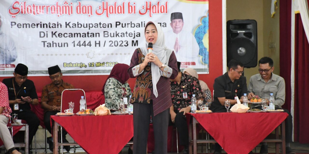 Halal Bihalal Bukateja, Bupati Tiwi Minta Umaro dan Ulama Jaga Kondusifitas di Tahun Politik 