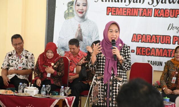 Halal Bihalal di Kemangkon, Bupati Tiwi Tegaskan Perbaikan Infrastruktur Tetap Prioritas