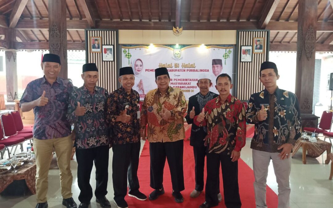Halal Bihalal di Karangjambu, Wabup Sudono Ingatkan Pemahaman ‘Samawa’ bagi Pasangan