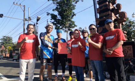 Bupati Tiwi Lepas Gowes Anniversary Ke-4 Komunitas Sepeda Purbalingga