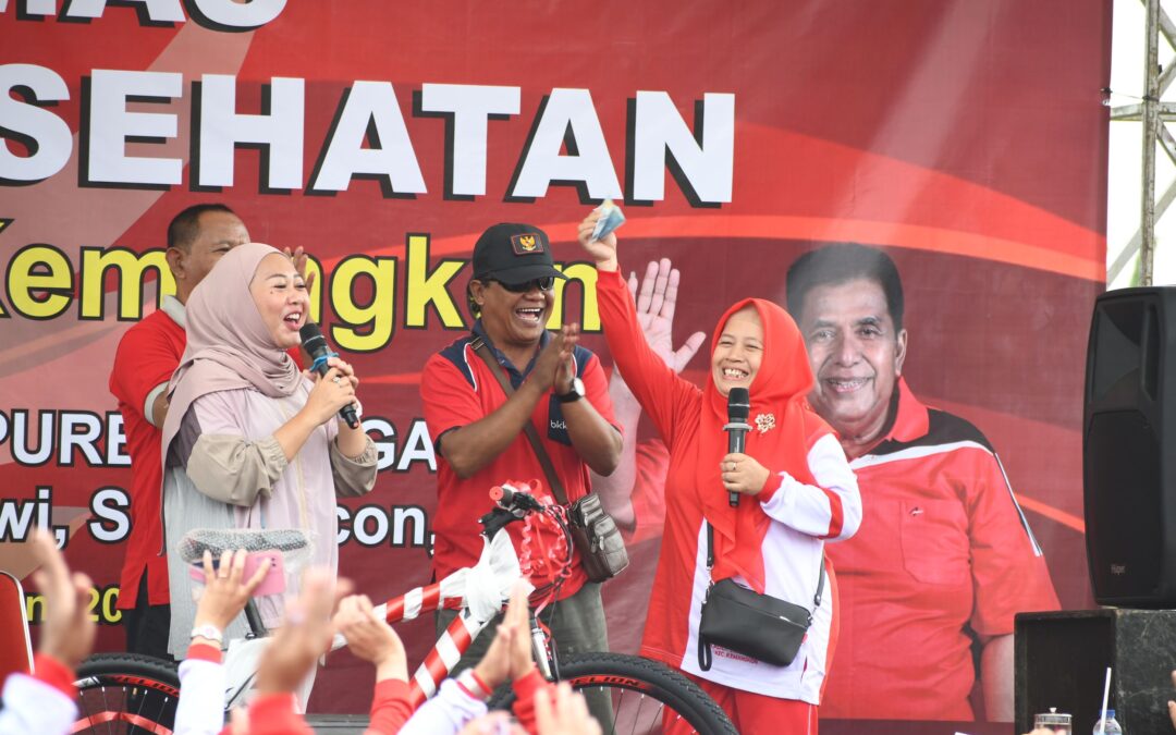 Bupati Tiwi Giatkan Germas Guna Cegah Penyakit Tidak Menular