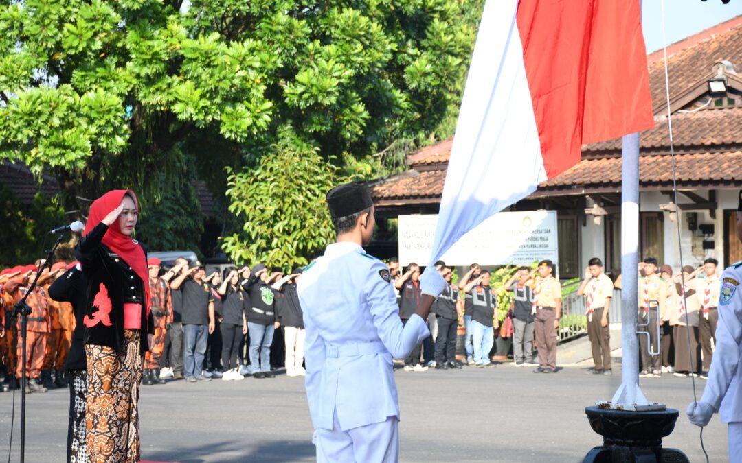 Upacara Harlah Pancasila, Bupati Tiwi Ingatkan Pentingnya Sejarah Untuk Memperkuat Mental