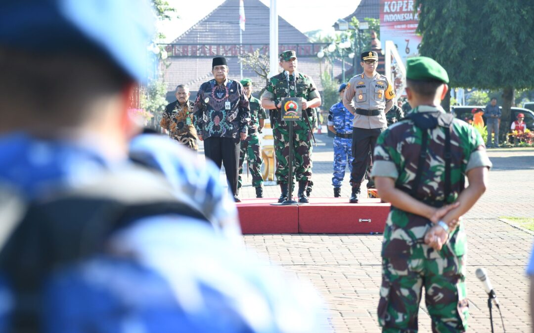 Apel Sinergitas Persiapan HUT ke-78 RI, Alun-alun Disemprot Eco Enzym