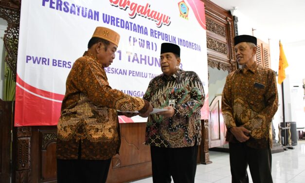 Wabup Sudono Pesan Pensiunan PNS di Purbalingga Turut Sukseskan Pemilu 2024
