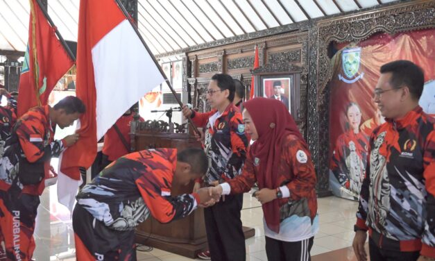 Bupati Tiwi Lepas 107 Atlet Jagoan Purbalingga Untuk Bertanding di Porprov 2023