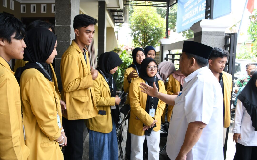 Monitoring KKN Unsoed, Wabup Sudono Apresiasi Program Kerja Mahasiswa