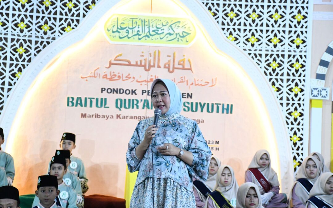 Bupati Tiwi : Ponpes Bentengi Pemuda dari Degradasi Moral