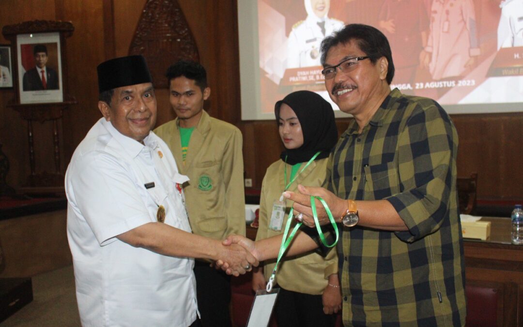 Wabup Sudono Minta Program Kerja KKN Unperba Berkelanjutan
