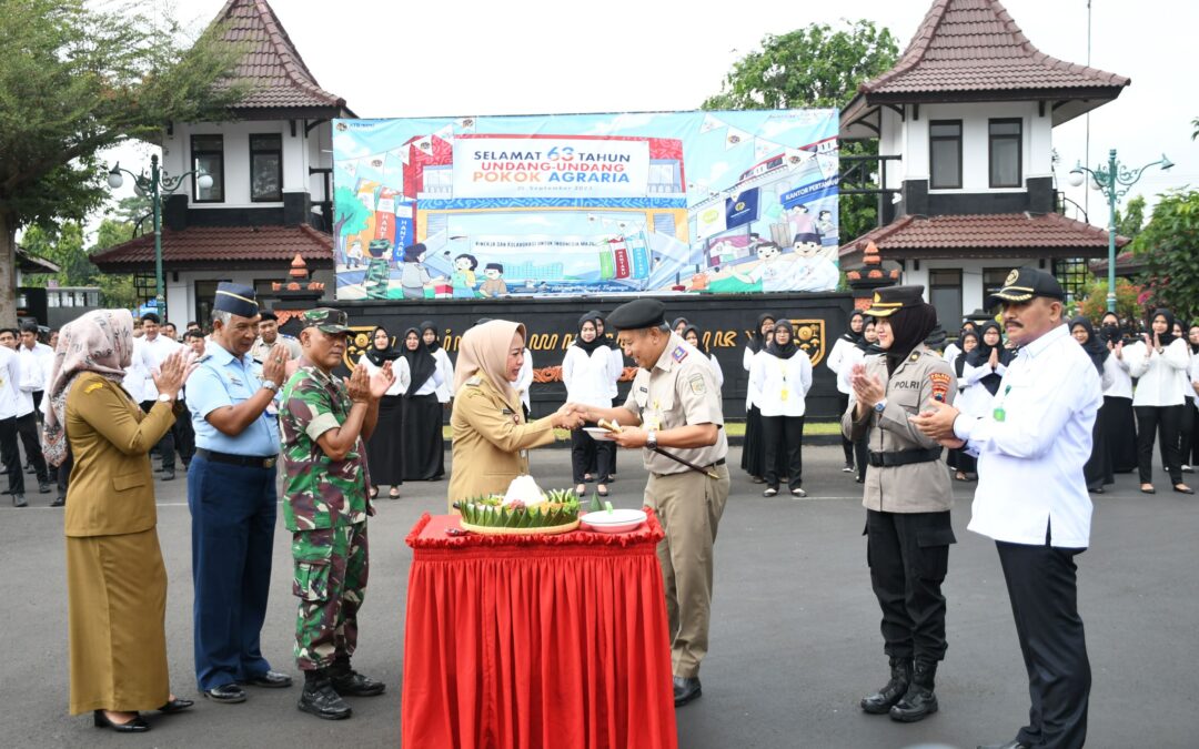 Bupati : Hari Agraria dan Tata Ruang, Momentum Peningkatan Kinerja dan Pelayanan Pertanahan