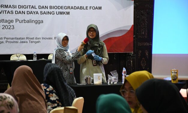 BRIN Kenalkan Pembuatan Kemasan Ramah Lingkungan ke Pelaku UMKM