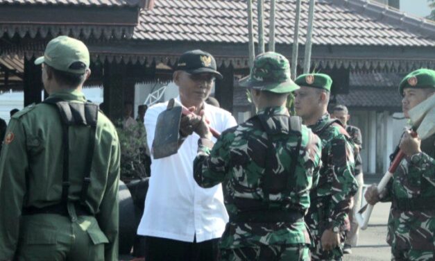 TMMD Sengkuyung III Dibuka, Bupati Pinta Warga Sengkuyung Bareng
