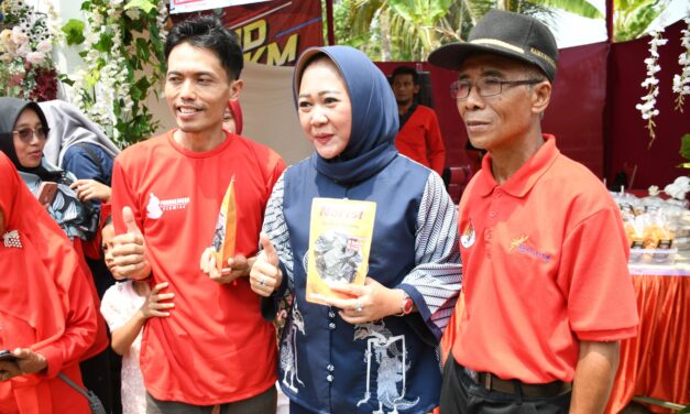 Roadshow Pemulihan Ekonomi di Kejobong, Bupati Kenalkan Produk UMKM Berbahan Dasar Komoditas Lokal