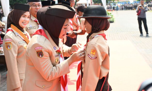 Dilantik Jadi Pramuka Garuda, 2.952 Anggota Pramuka Harus Bisa Berikan <em>Vibes</em> Positif