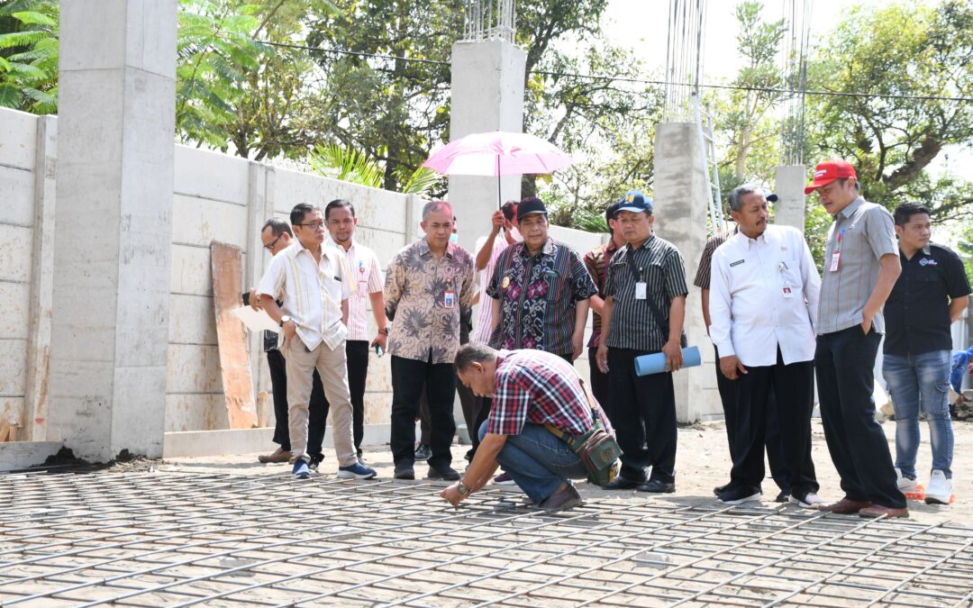 Pantau Progres Pembangunan Wabup Sudono Monitoring Sejumlah Proyek Fisik