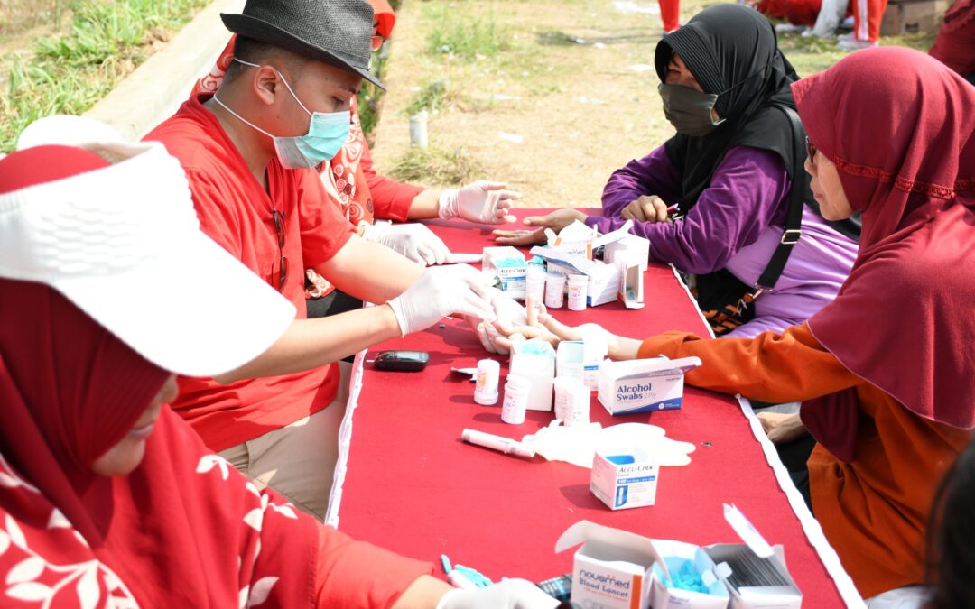 Germas di Bukateja, Bupati Tiwi Ingatkan Masyarakat Untuk Cek Kesehatan Rutin