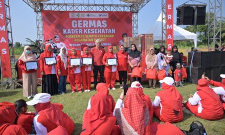 Germas di Serayu Larangan, Bupati Tekankan Penurunan Stunting