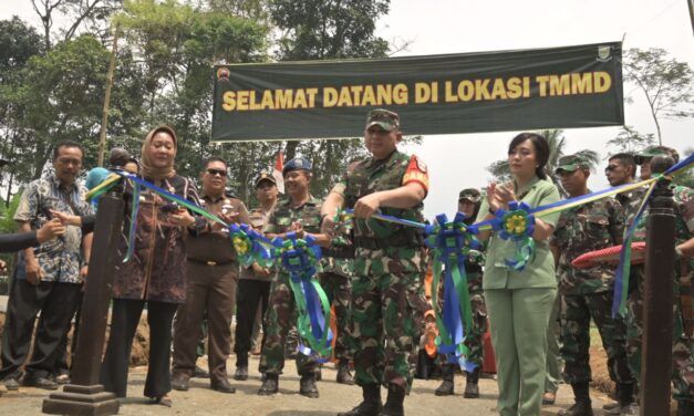 Penutupan TMMD Sengkuyung Tahap III, Bupati : Hasil Program Tingkatkan Kesejahteraan Warga