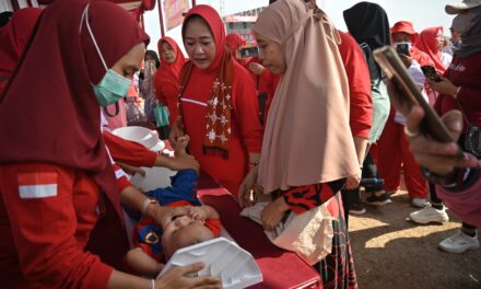 Germas di Karangcengis, Bupati Minta Kader Semangat Turunkan Stunting