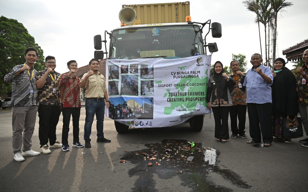Bupati Tiwi Lepas Ekspor Gula Kelapa 150 Ton Ke Amerika Serikat