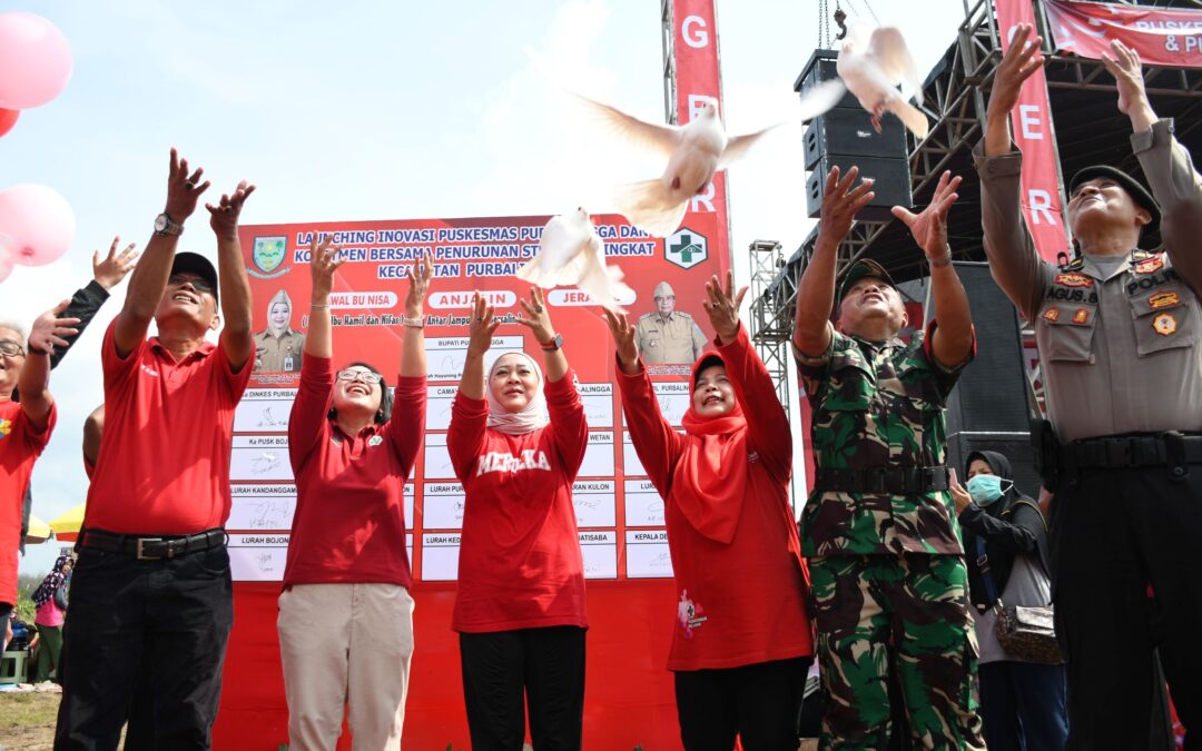 Germas di Desa Jatisaba, Puskesmas Purbalingga Luncurkan 3 Inovasi Peningkatan Layanan