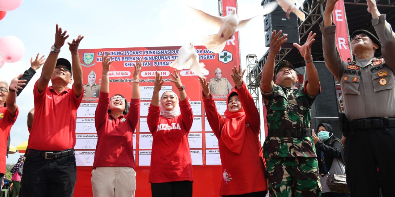 Germas di Desa Jatisaba, Puskesmas Purbalingga Luncurkan 3 Inovasi Peningkatan Layanan