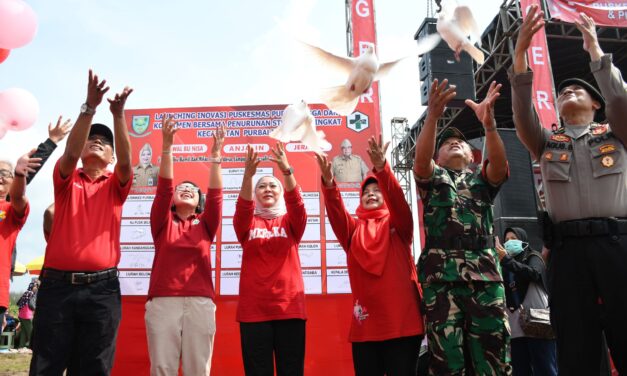 Germas di Desa Jatisaba, Puskesmas Purbalingga Luncurkan 3 Inovasi Peningkatan Layanan