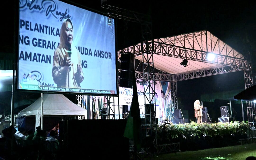 Anshor Bersholawat, Bupati Tiwi : GP Ansor Garda Terdepan Menjaga NKRI dan Pancasila