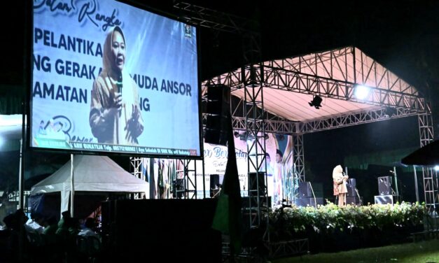 Anshor Bersholawat, Bupati Tiwi : GP Ansor Garda Terdepan Menjaga NKRI dan Pancasila