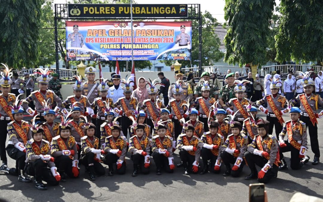 Hadiri Apel Operasi Lalin Candi 2024, Bupati Tiwi Harap Angka Pelanggaran Lalin Turun
