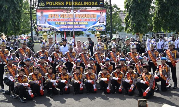 Hadiri Apel Operasi Lalin Candi 2024, Bupati Tiwi Harap Angka Pelanggaran Lalin Turun