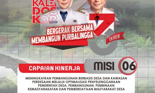 <em>3 Tahun Tiwi-Dono : Tak Ada Lagi Desa Kategori Tertinggal di Purbalingga</em>