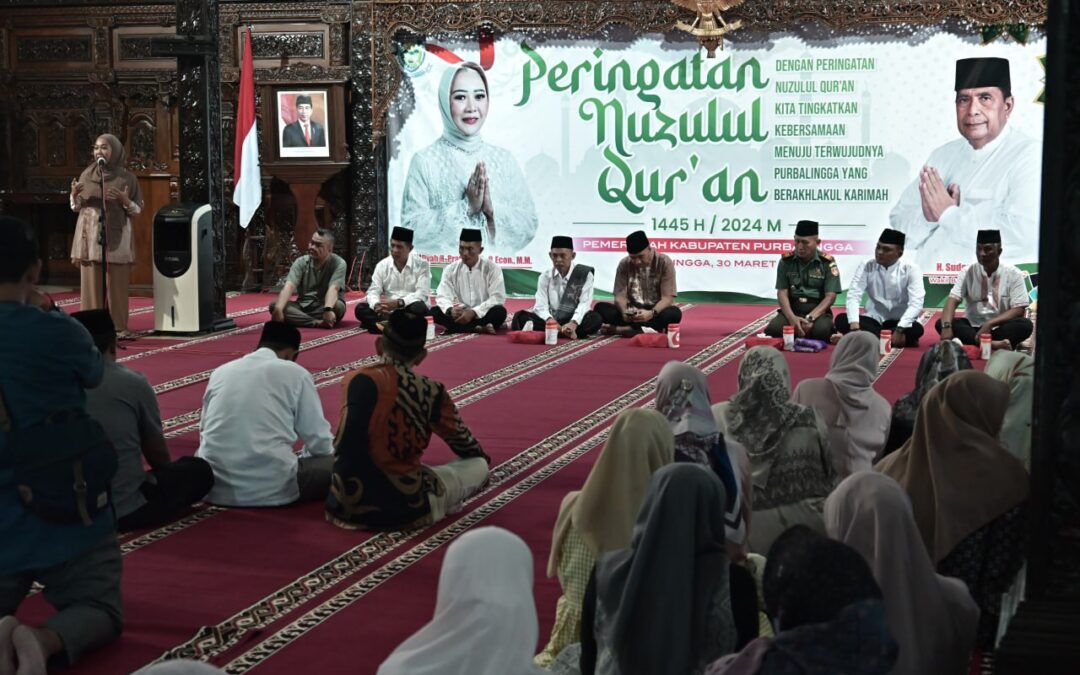 Peringati Nuzulul Quran, Bupati Tiwi Buka Puasa hingga Tarawih Bersama ASN Purbalingga